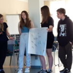 Pressefoto – Deutsch-tschechische Schülerbegegnung in Krásná Lípa &#8211; Oberschule an der Weinau