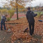 Foto – Herbstputz in der Weinau &#8211; Oberschule an der Weinau