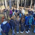 Pressefoto – Baumpflanzaktion der 7. Klassen in Rumburk &#8211; Oberschule an der Weinau