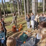 Bildmaterial – Baumpflanzaktion der 7. Klassen in Rumburk &#8211; Oberschule an der Weinau