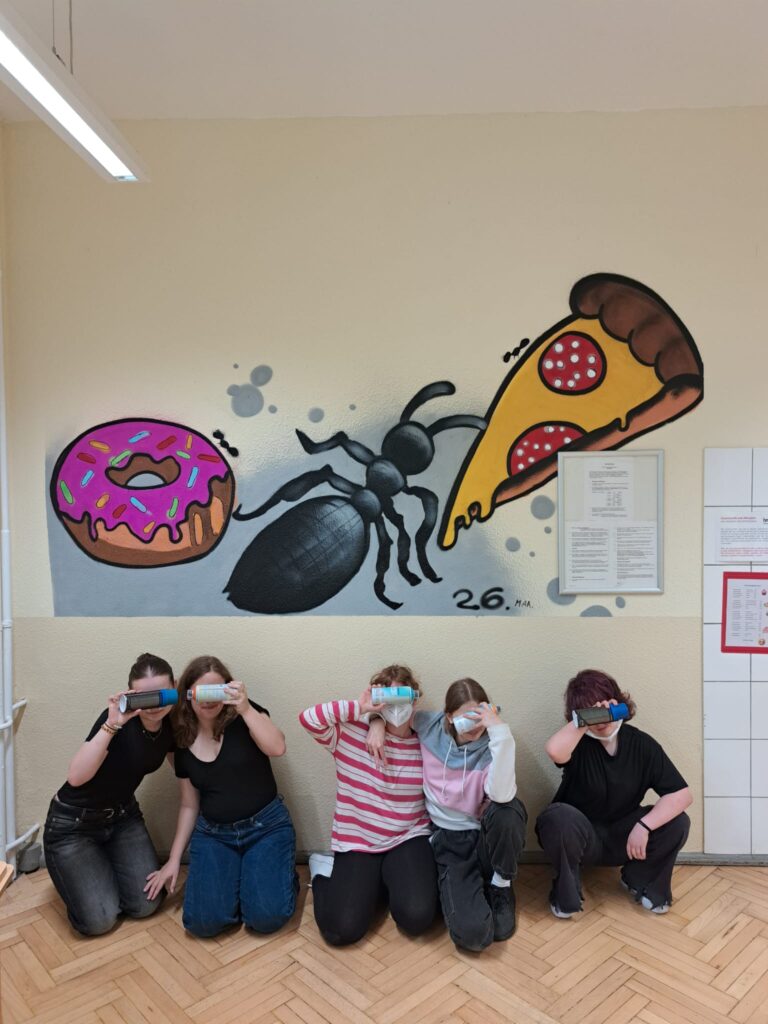 Foto &ndash; Finishing GTA – Graffiti – Oberschule an der Weinau