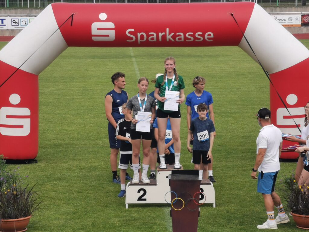 Grafik &ndash; Kreis-Kinder- und Jugendspiele der Leichtathletik 2026 – Oberschule an der Weinau
