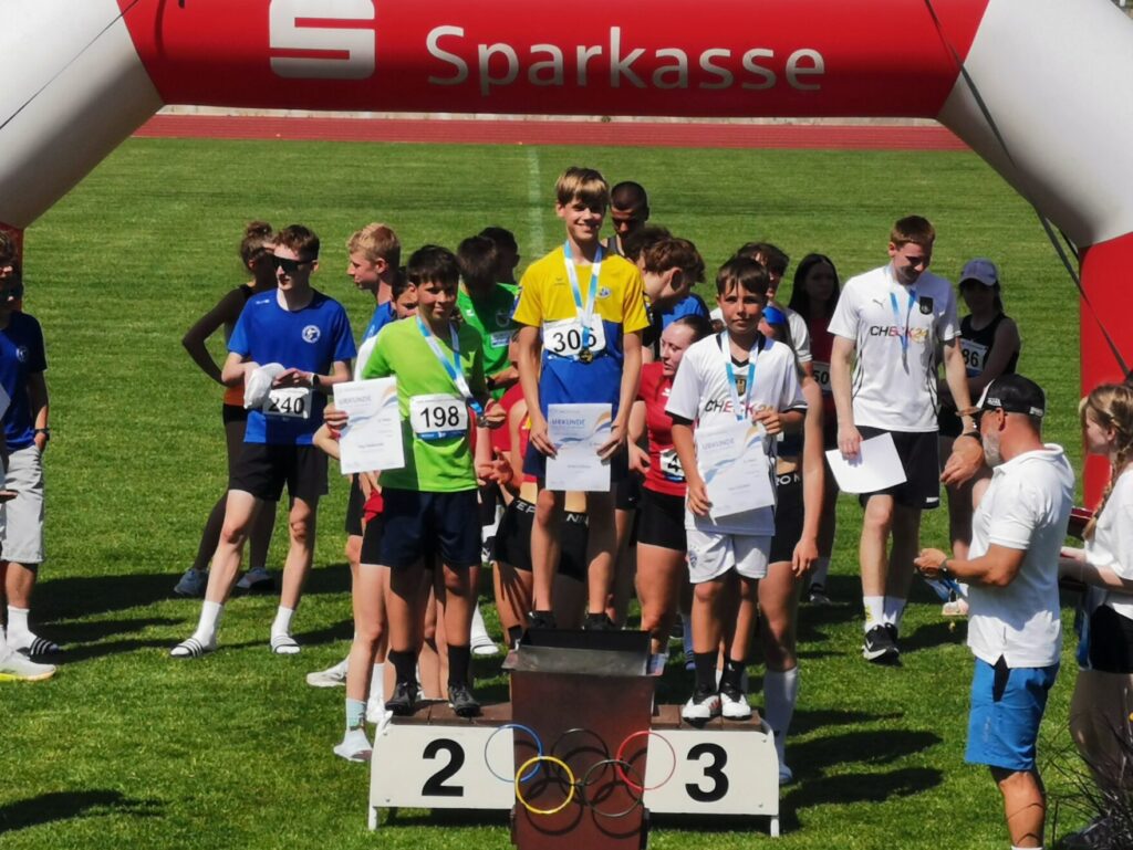 Foto &ndash; Kreis-Kinder- und Jugendspiele der Leichtathletik 2026 – Oberschule an der Weinau