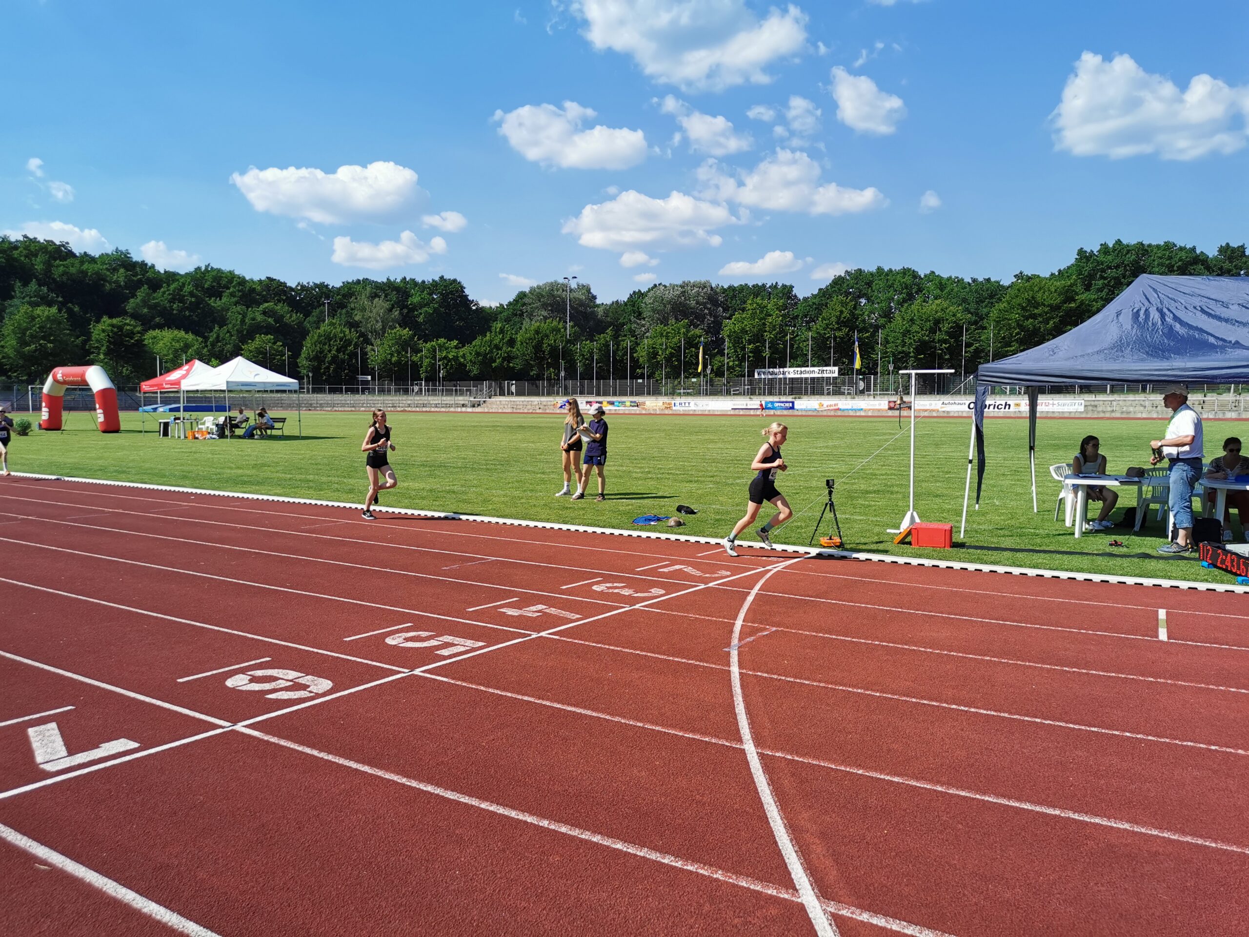 Illustration &ndash; Kreis-Kinder- und Jugendspiele der Leichtathletik 2026 – Oberschule an der Weinau